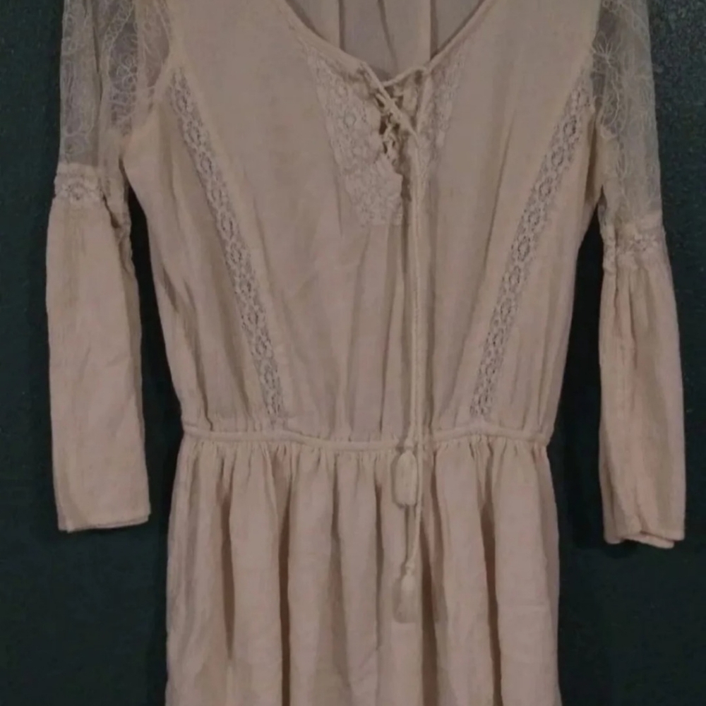 American Eagle medium tan Dress